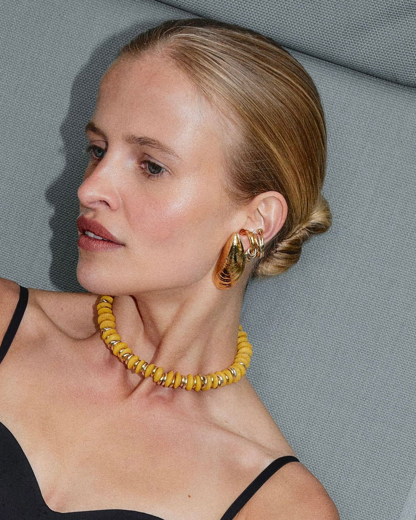 Yellow Thalia Necklace