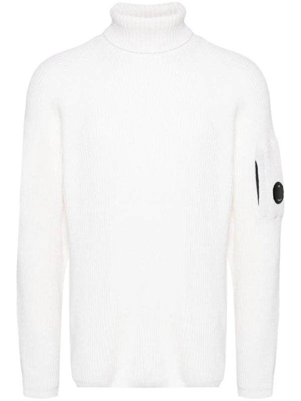 Lens roll-neck jumper