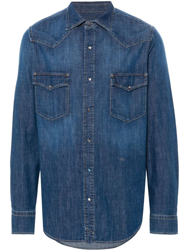 Western denim shirt