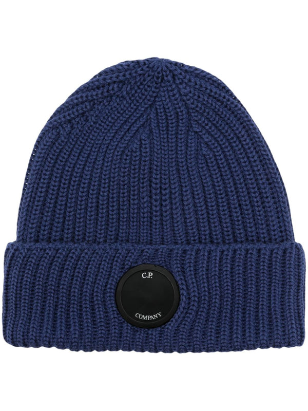 Lens detail beanie hat