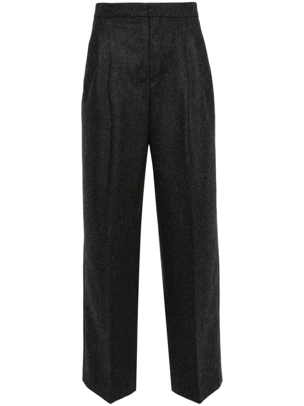 pleated trousers