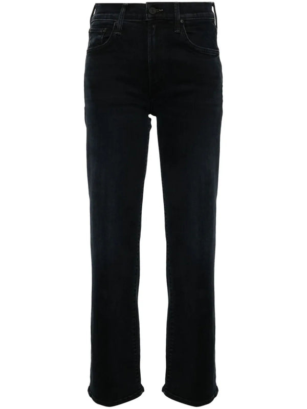 The Mid Rise Zip Rambler Ankle jeans