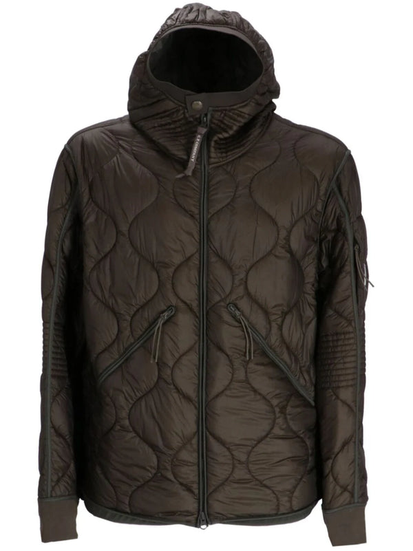 padded hooded jacket