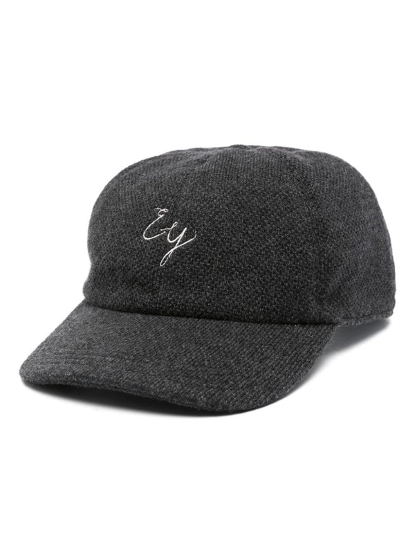 logo-embroidered cap