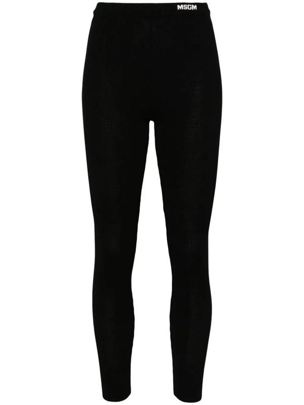 logo-waistband leggings