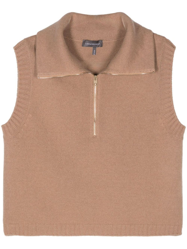 cashmere gilet