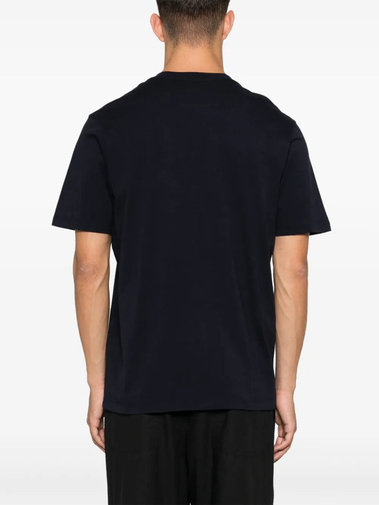 T-Shirt mit Logo-Stickerei 