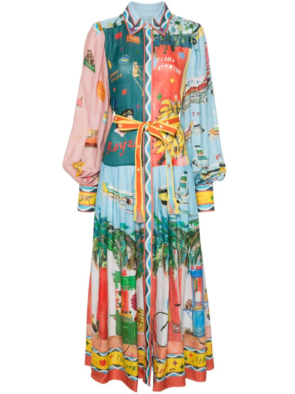 x Adam Lester All Aboard maxi dress