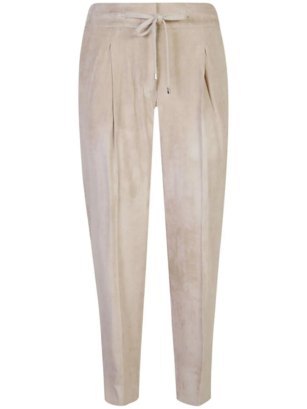 corduroy jogger trousers