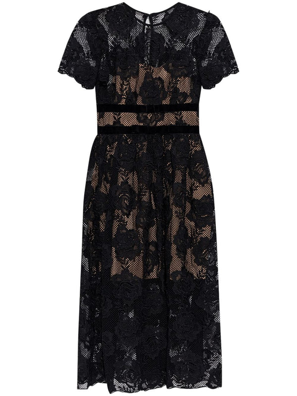 lace midi dress