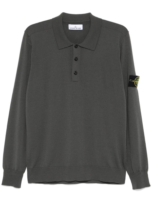 compass-badge polo top