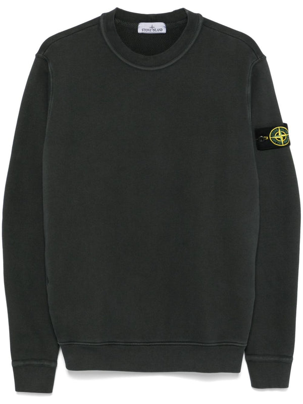 Compass-badge sweatshirt