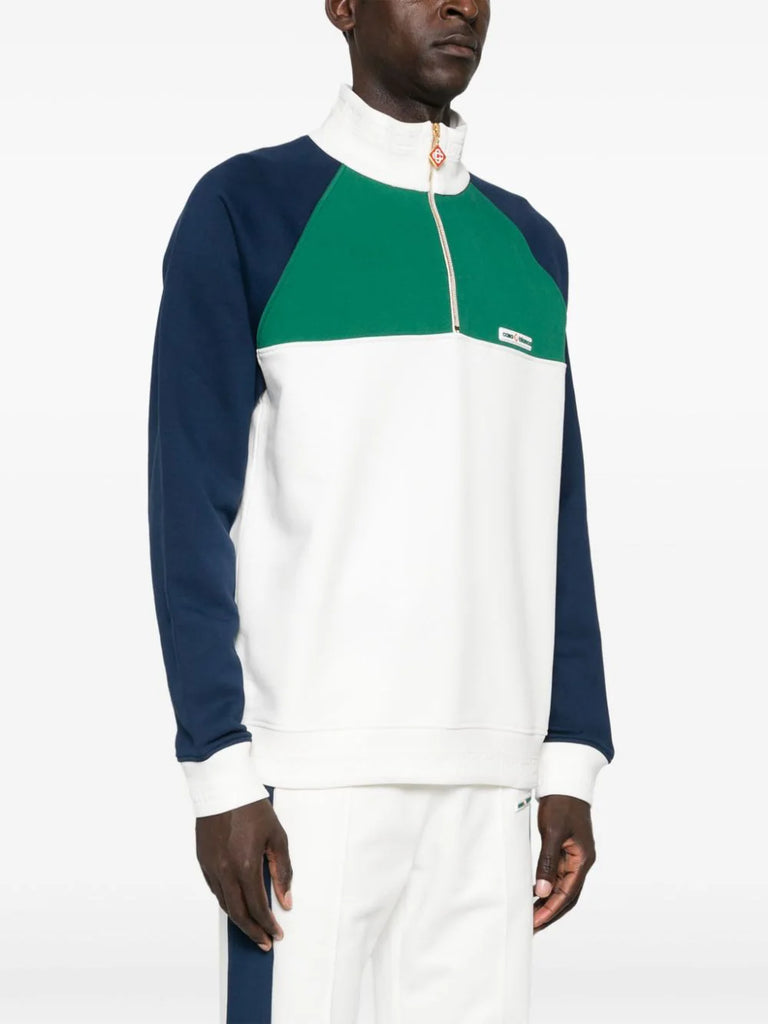 Sweatshirt mit Farbblockdesign 