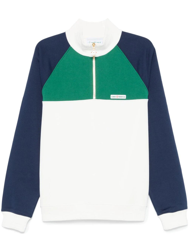 Sweatshirt mit Farbblockdesign 