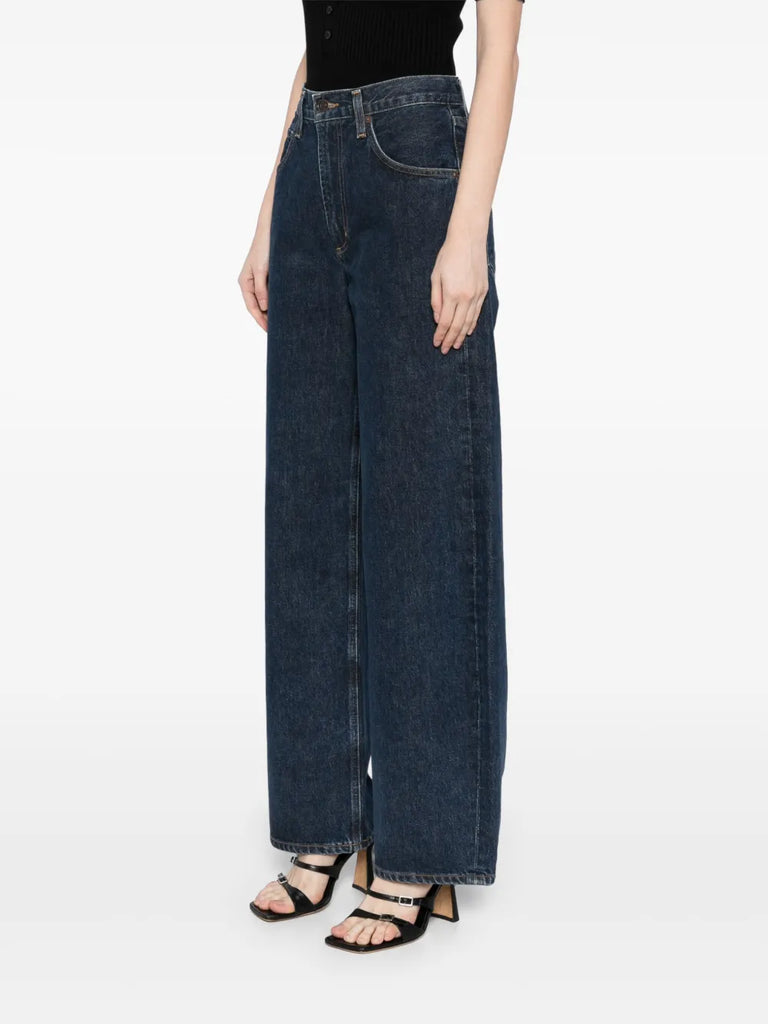 low curve jeans