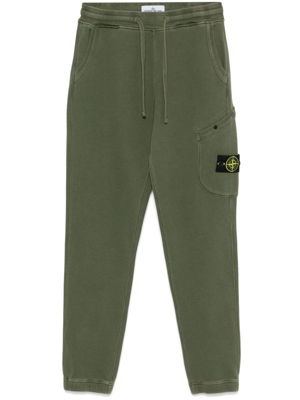 Compass-badge track pants