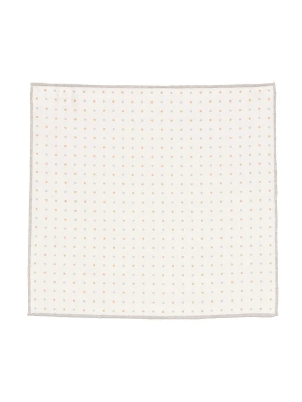 polka-dot pocket square