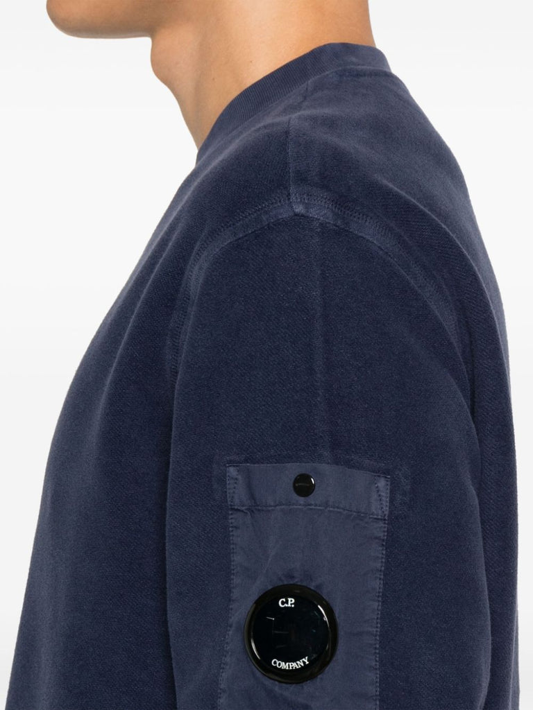 Sweatshirt mit Linsendetail 