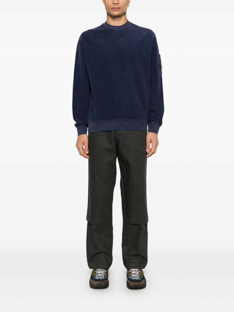 Sweatshirt mit Linsendetail 
