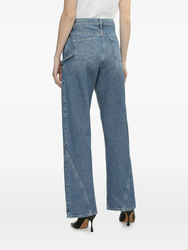 Workwear-Jeans mit geradem Bein 