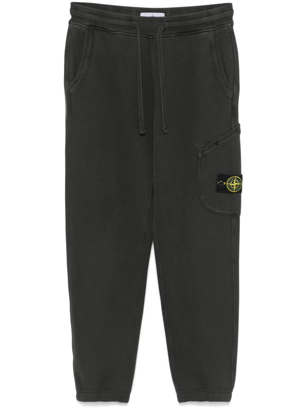 Compass-badge track pants