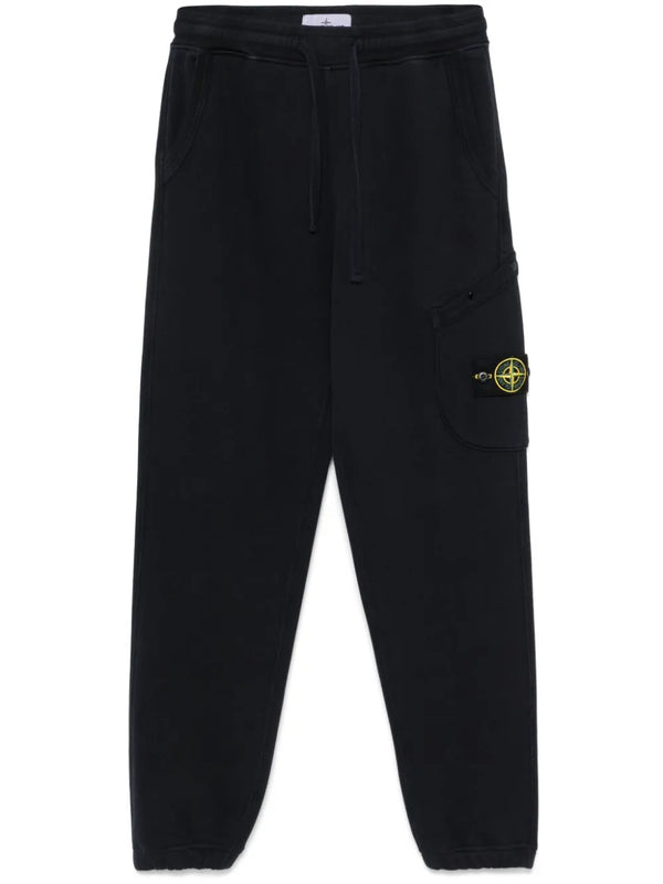 Compass-badge sweatpants