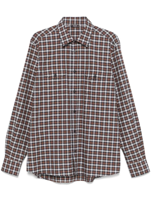 checked shirt