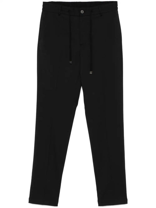 drawstring-waist trousers