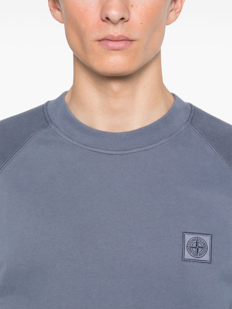 Compass-badge sweatshirt
