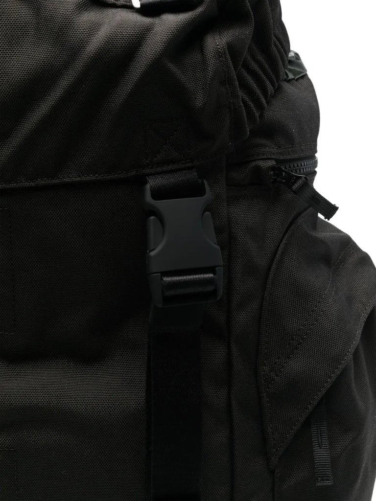 foldover-top canvas backpack