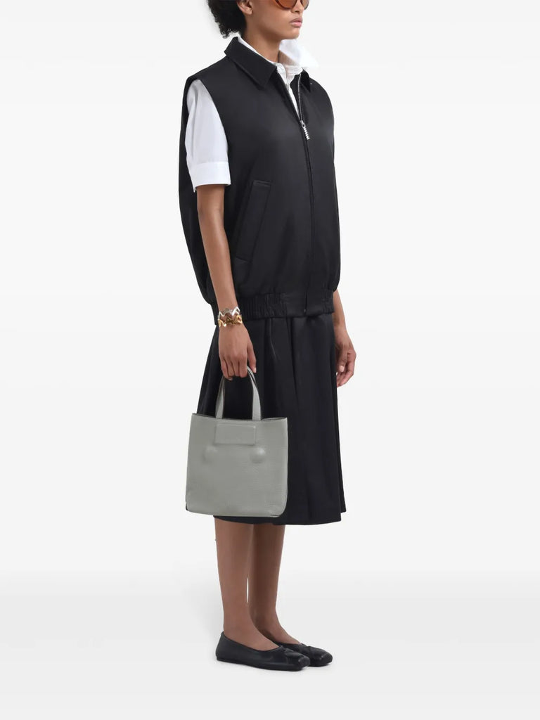 zip-up waistcoat