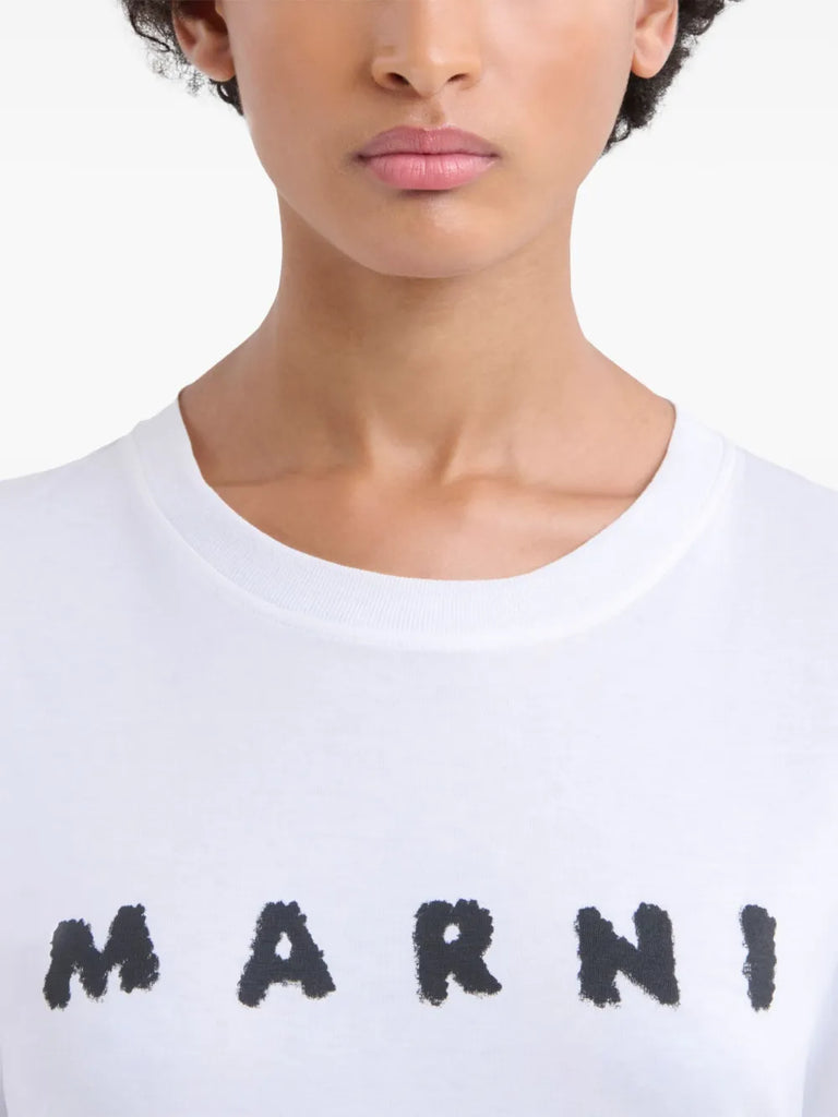 logo print T-shirt