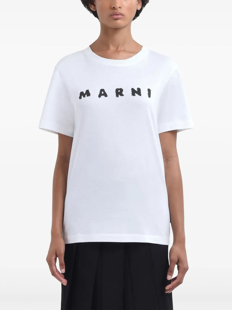 logo print T-shirt