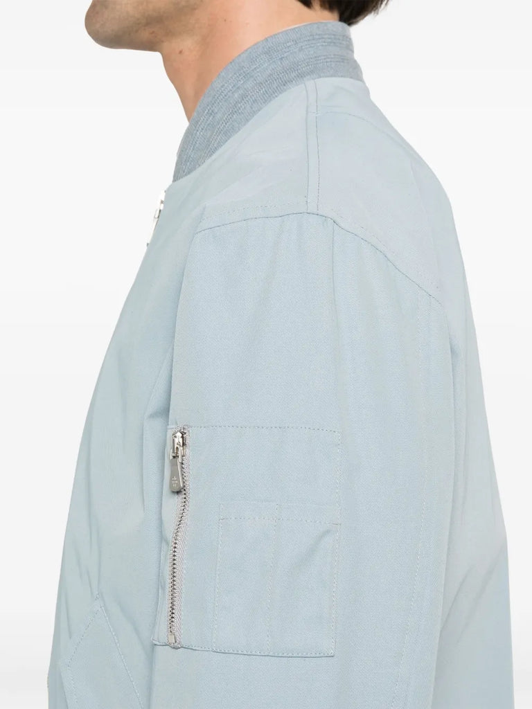 twill bomber jacket