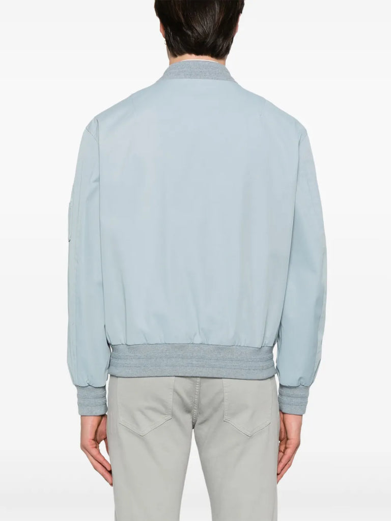 twill bomber jacket