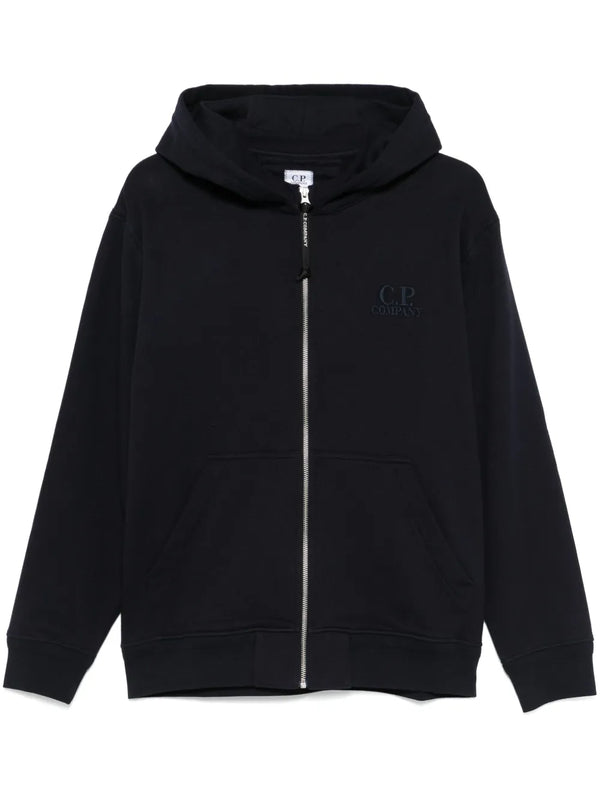 zip-up hoodie