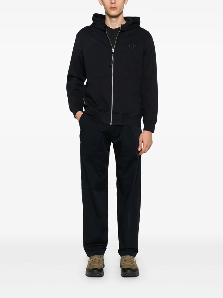 zip-up hoodie