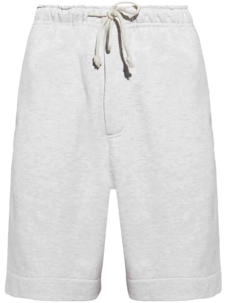 logo-print shorts