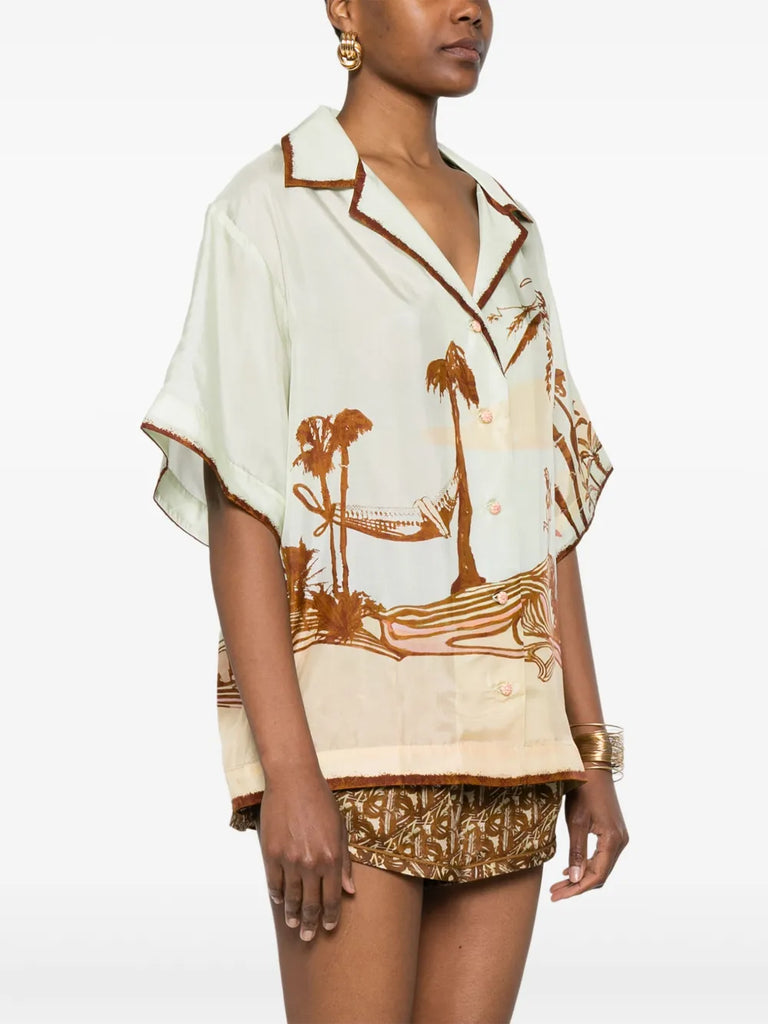 silk shirt