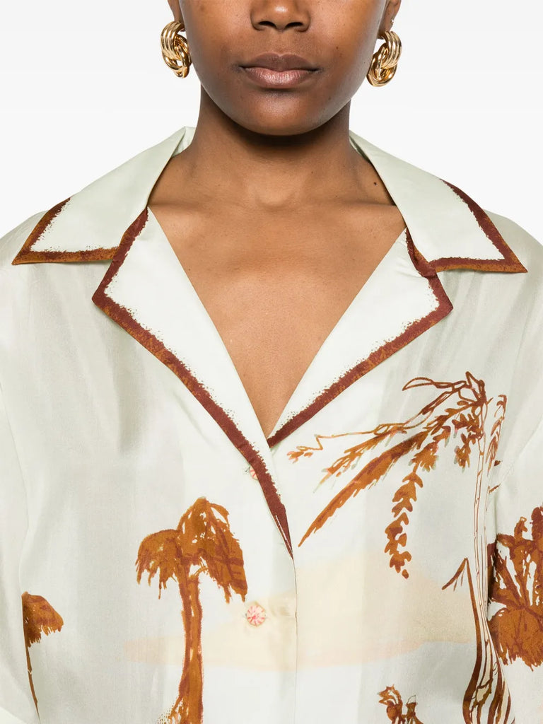 silk shirt