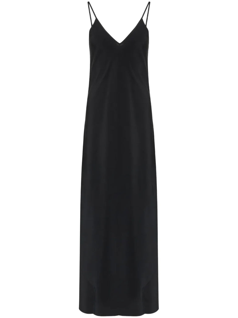 silk maxi dress