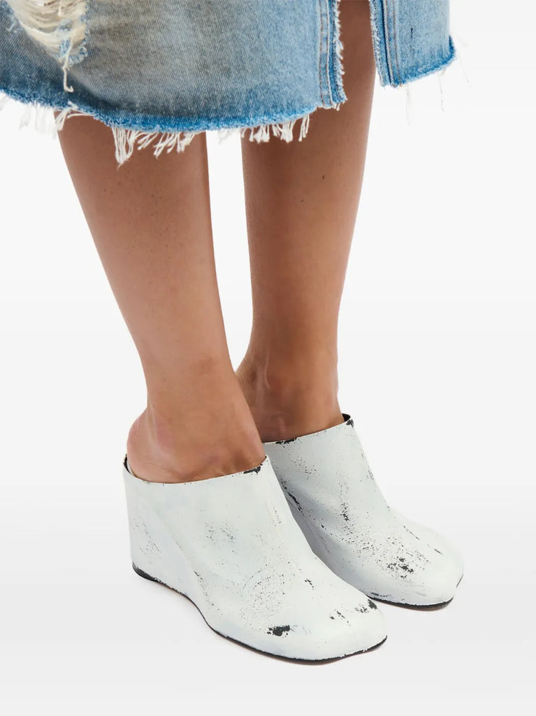 leather mules