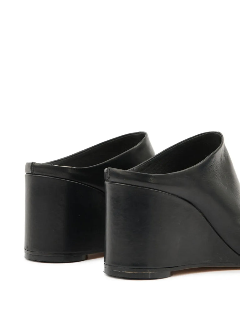 leather mules
