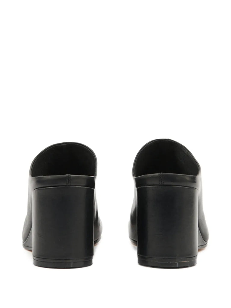 leather mules