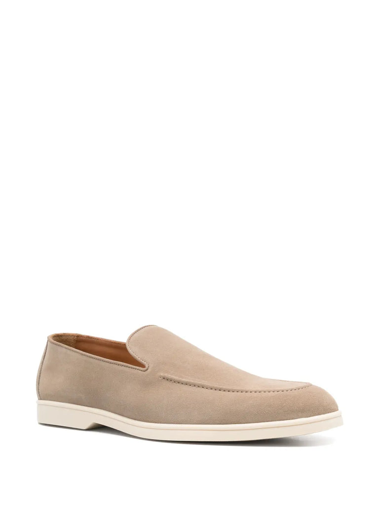 suede loafers