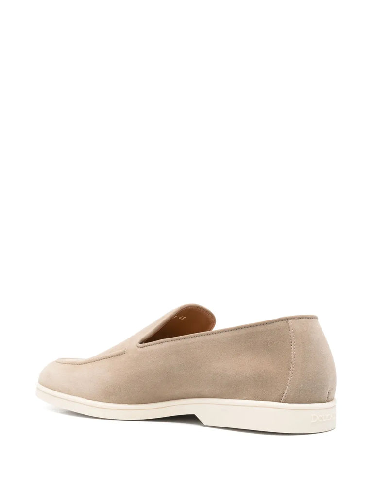suede loafers