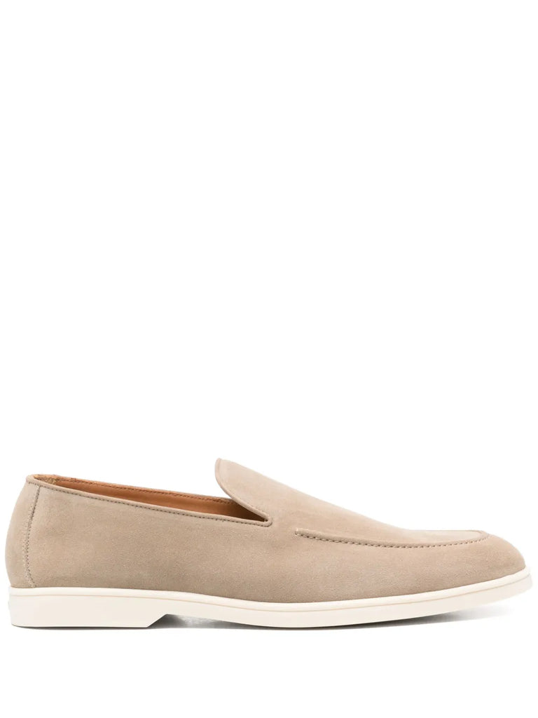 suede loafers