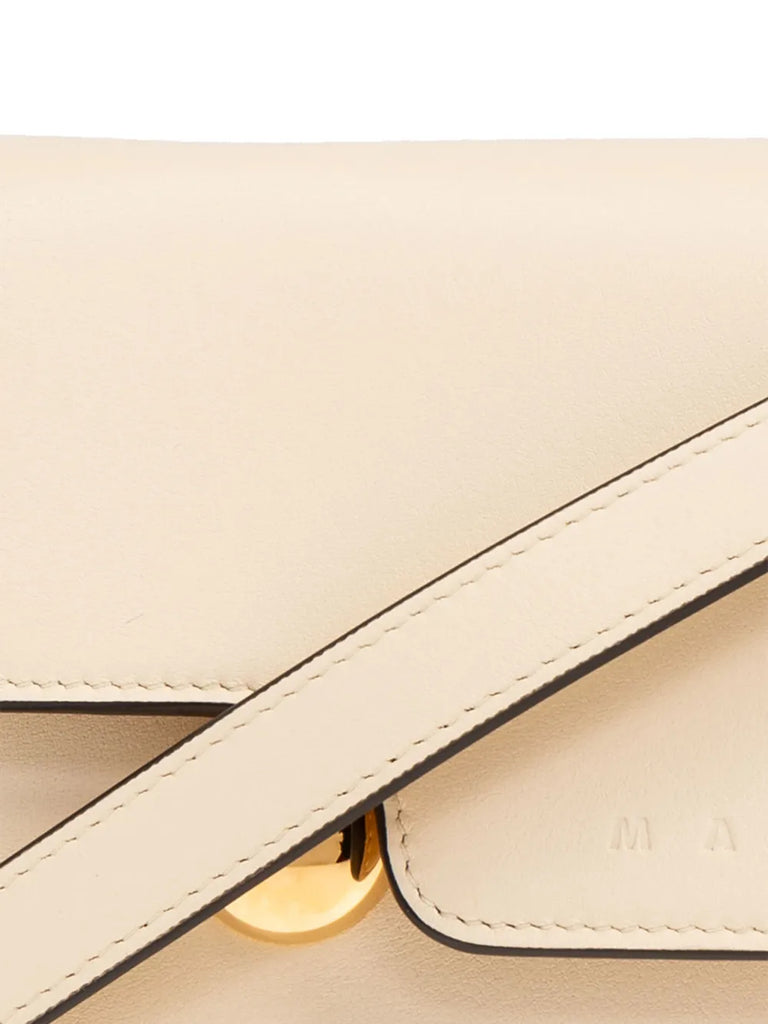 logo-debossed shoulder bag