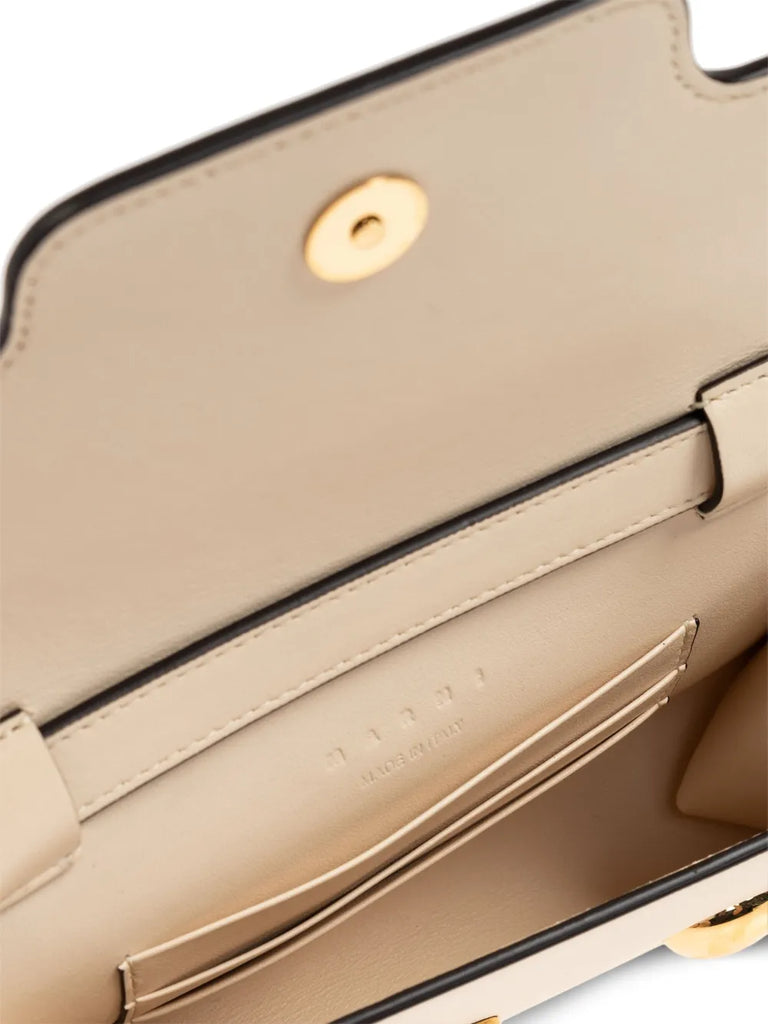 logo-debossed shoulder bag