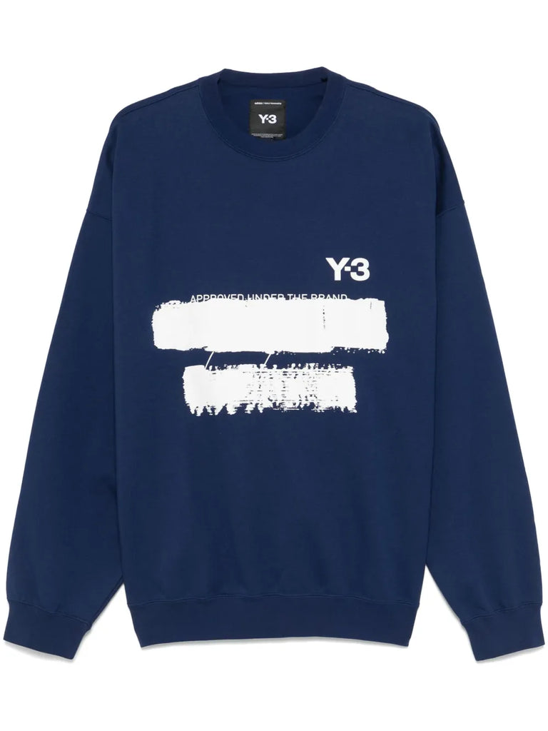 graphic-print sweatshirt